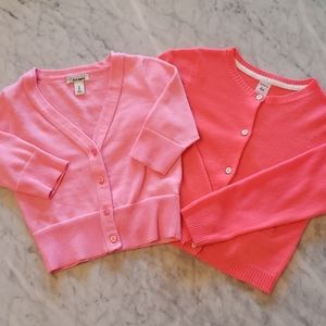 2 EUC Neon Cardigans - 6X / XS